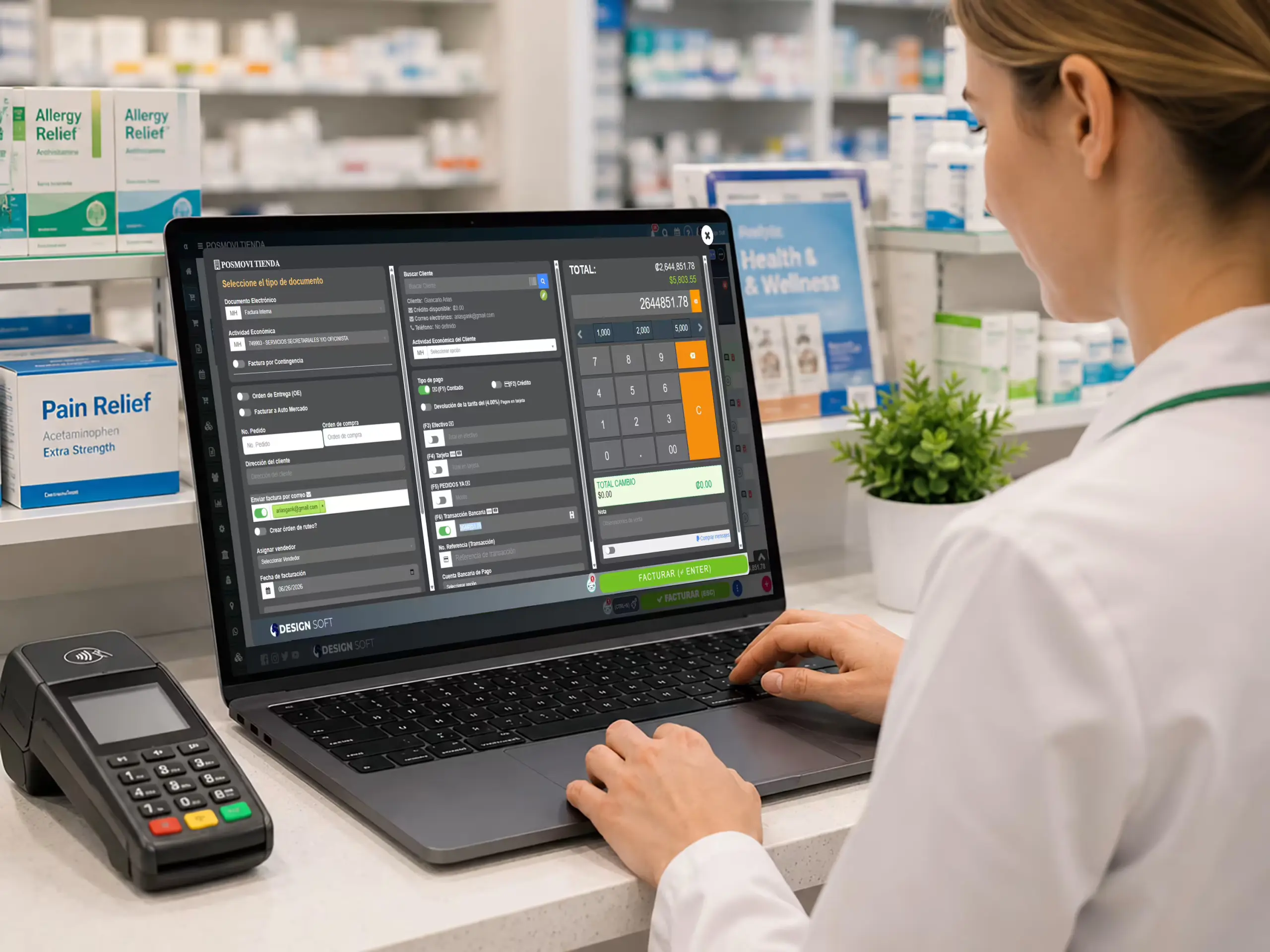 Software POS para farmacias con inventario y reportes