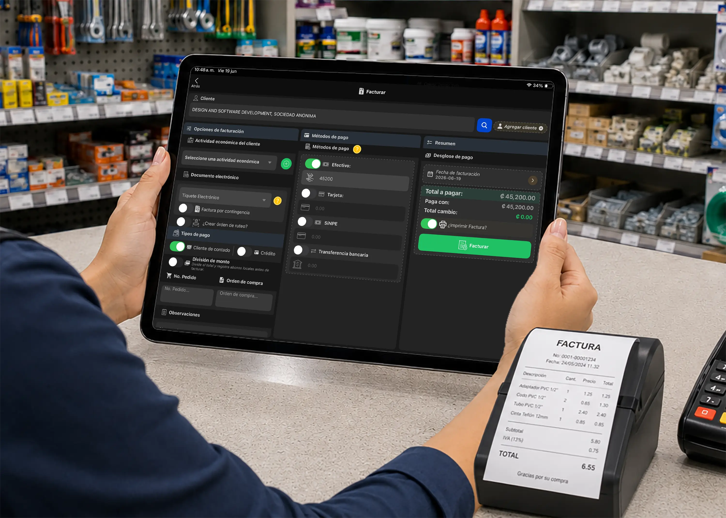 Software POS para ferreterias con inventario amplio