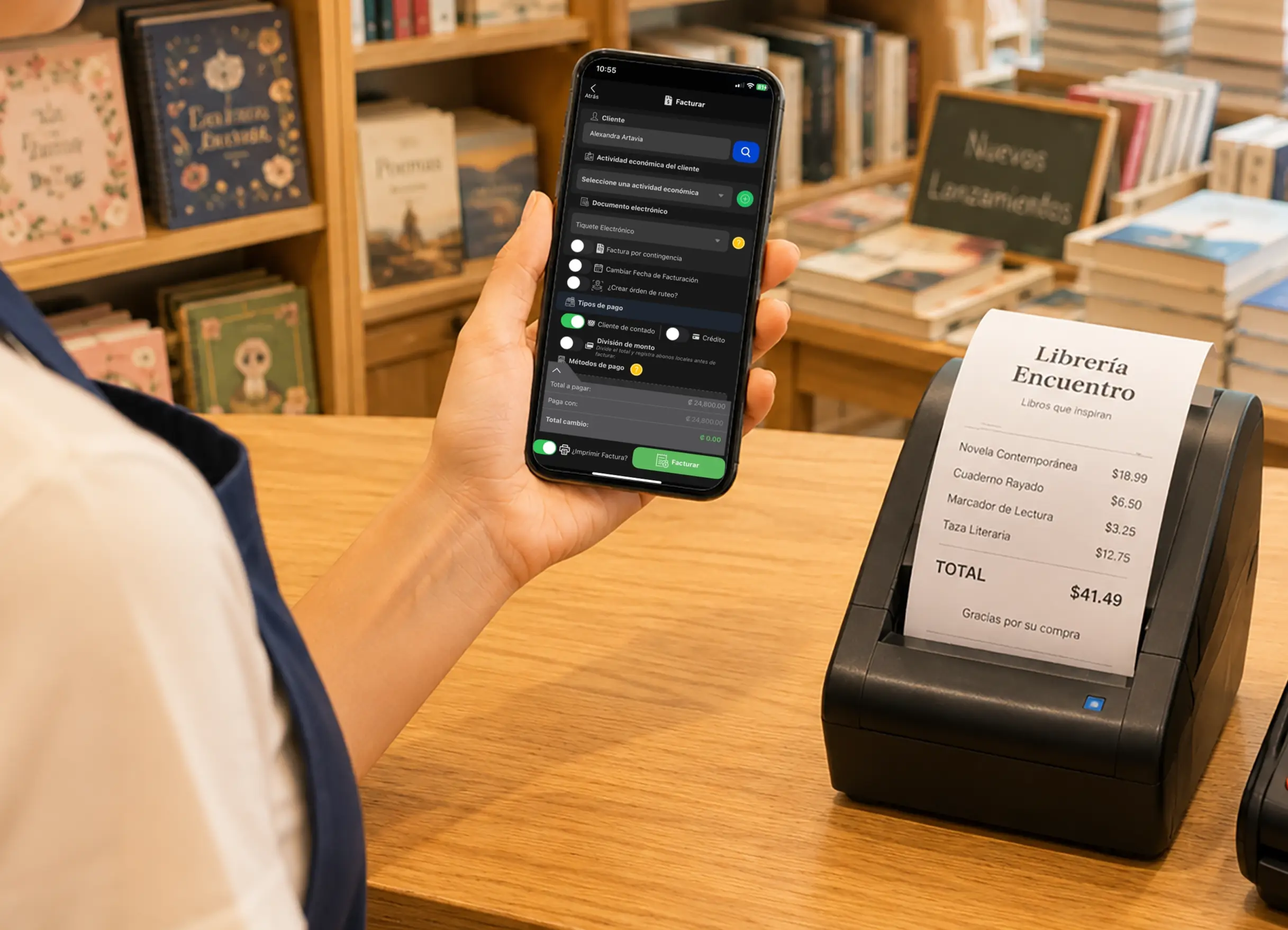 Software POS para librerias y papelerias
