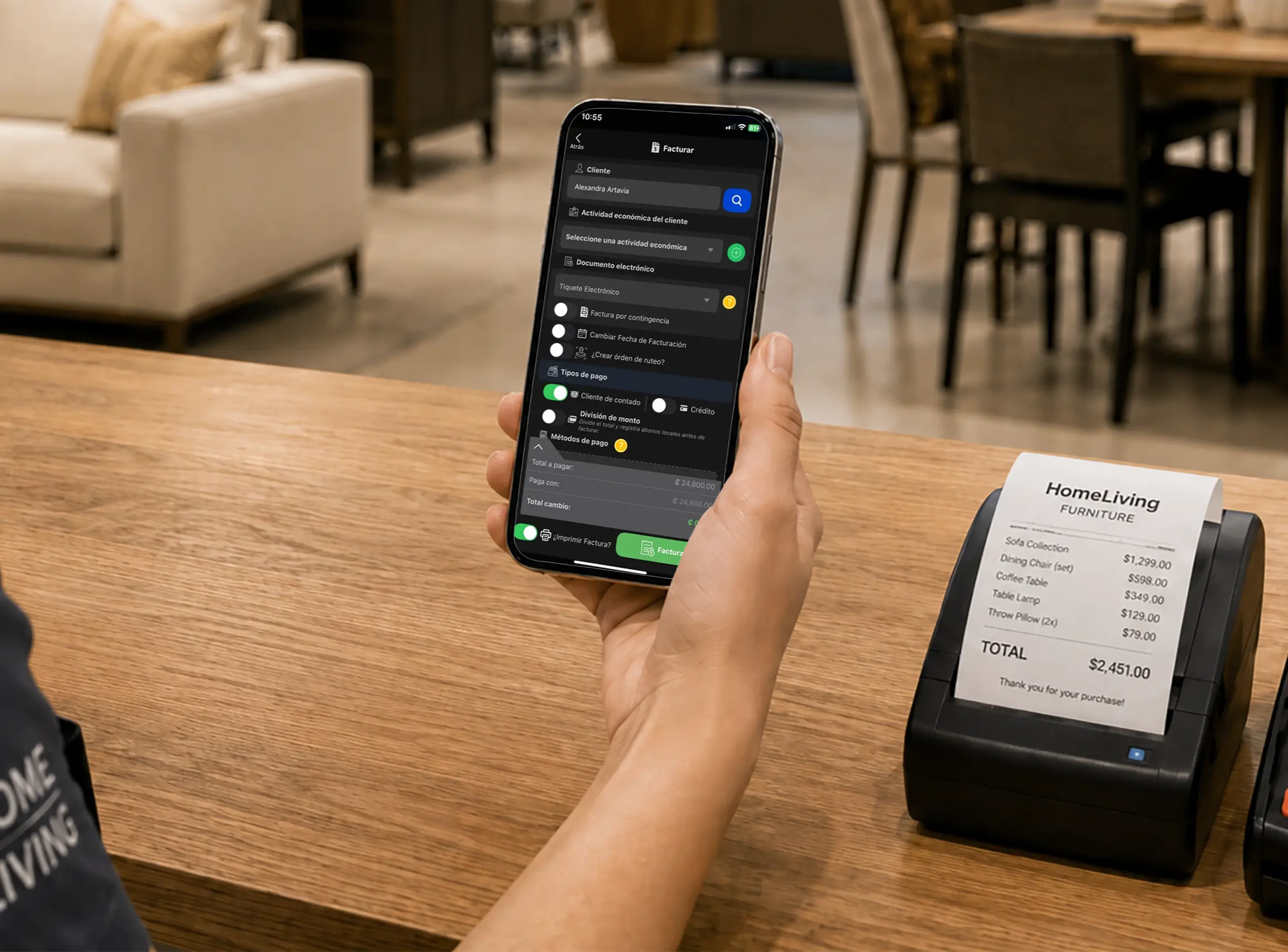 Software POS para mueblerias