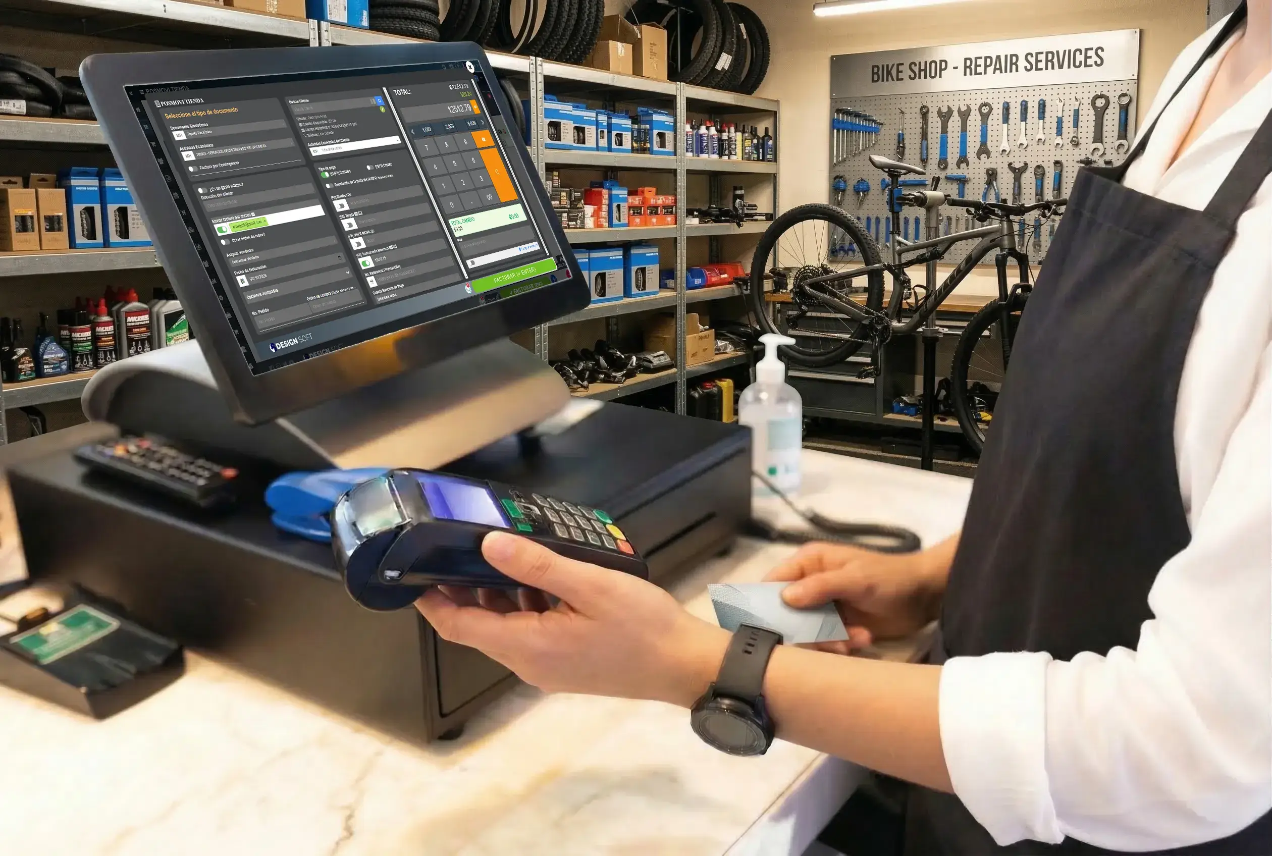 Sistema POS para talleres de bicicletas