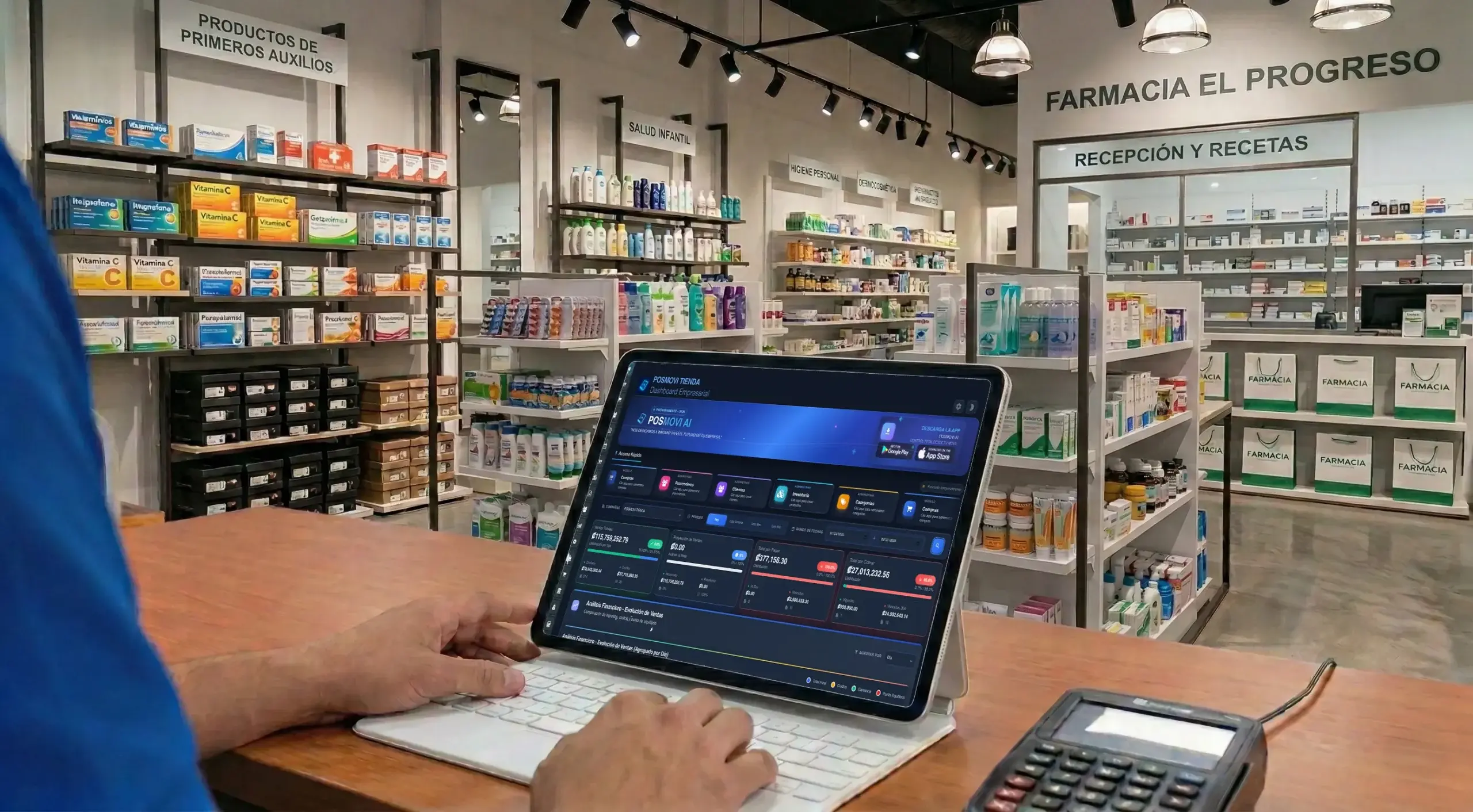 Elegir productos durante la facturación electrónica en tu farmacia