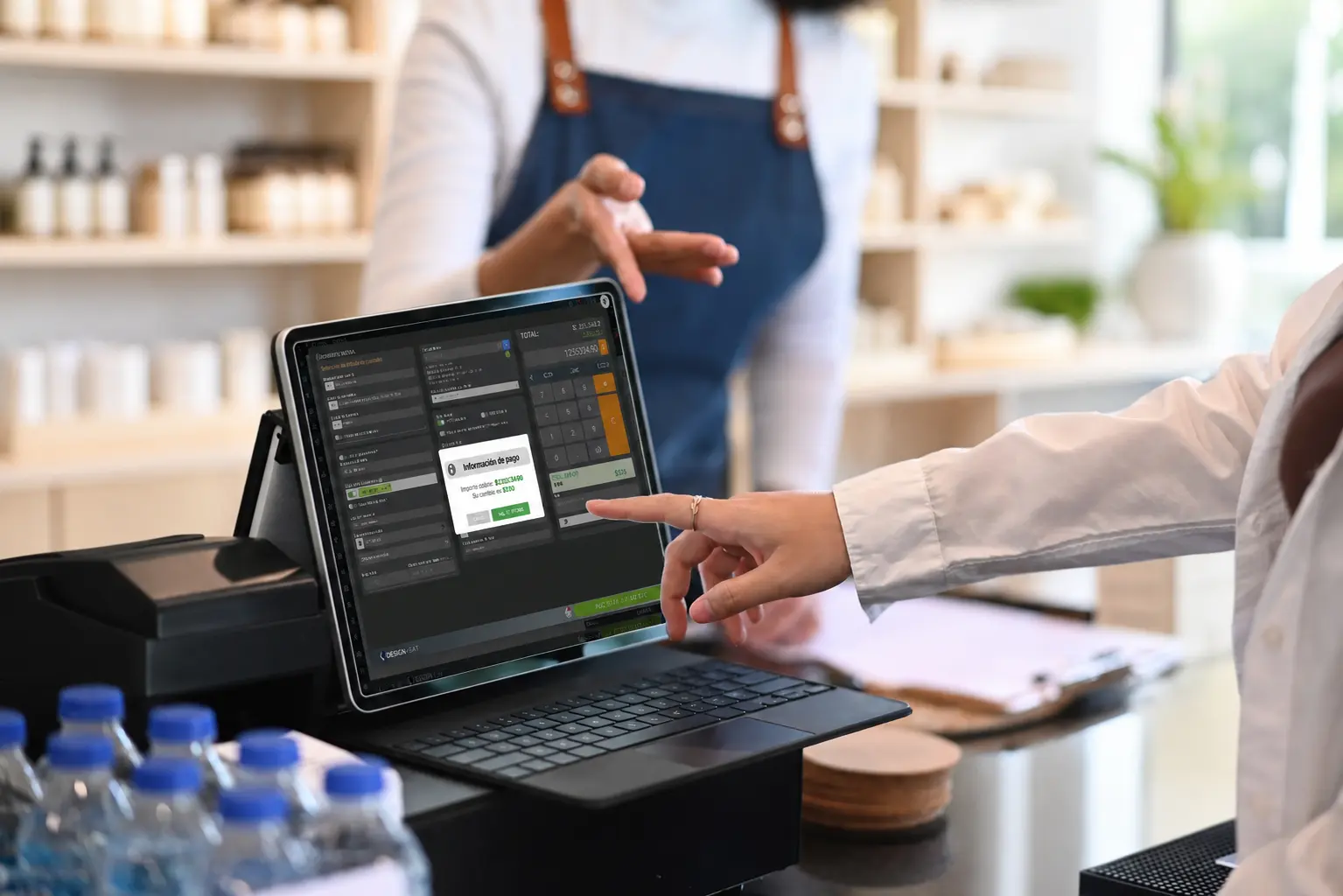 Sistema POS de POSMOVI para pequeñas empresas