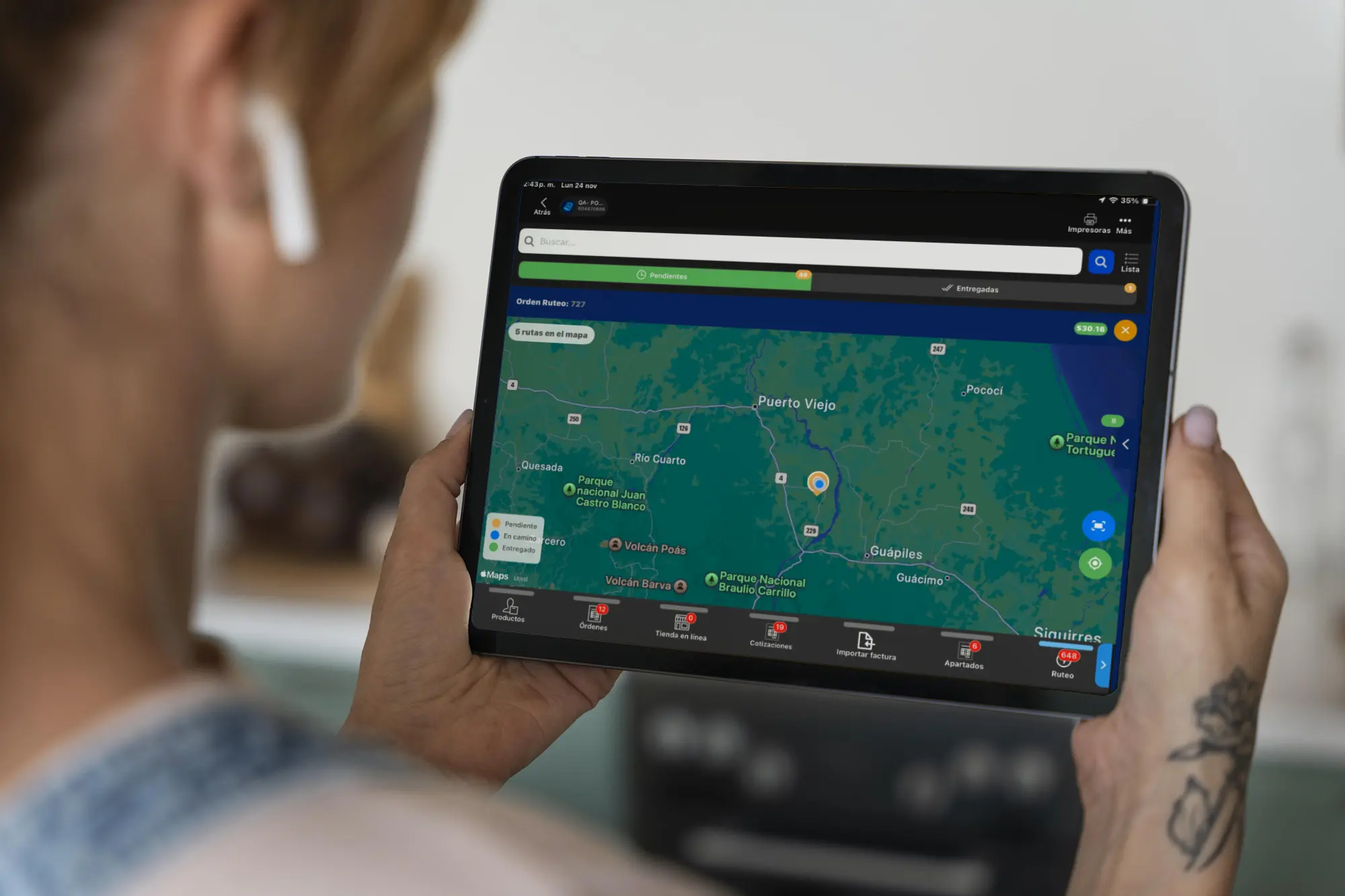 Sistema de Ruteo POSMOVI