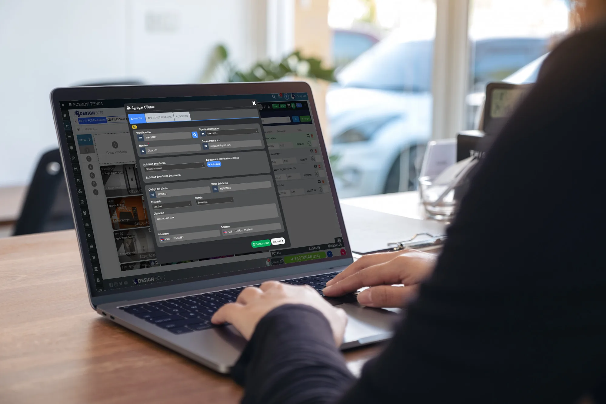 Registro de Clientes Posmovi