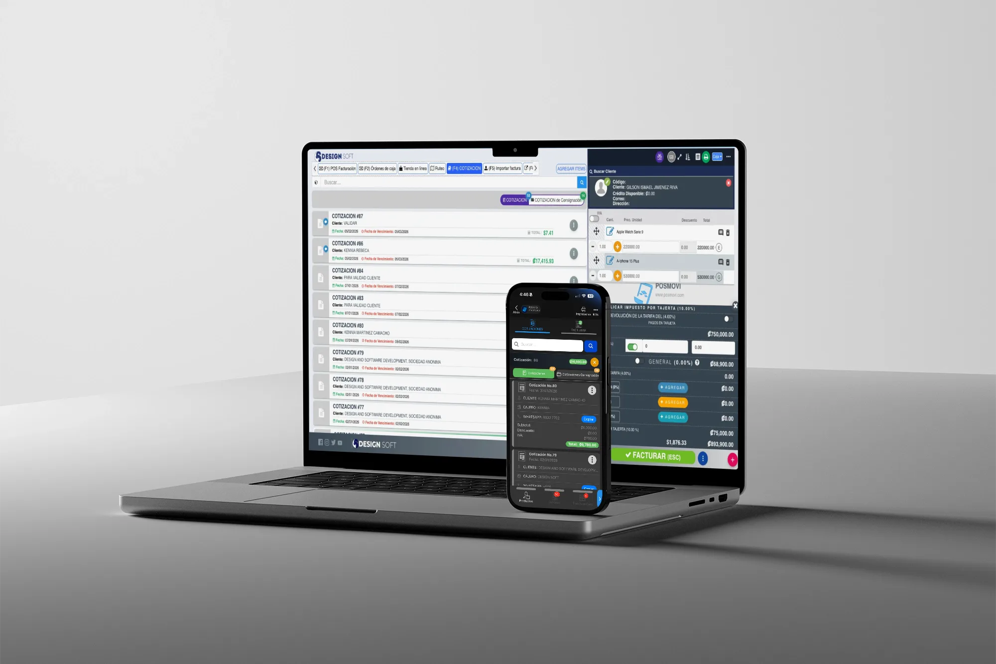 Sistema de Cotizaciones Posmovi