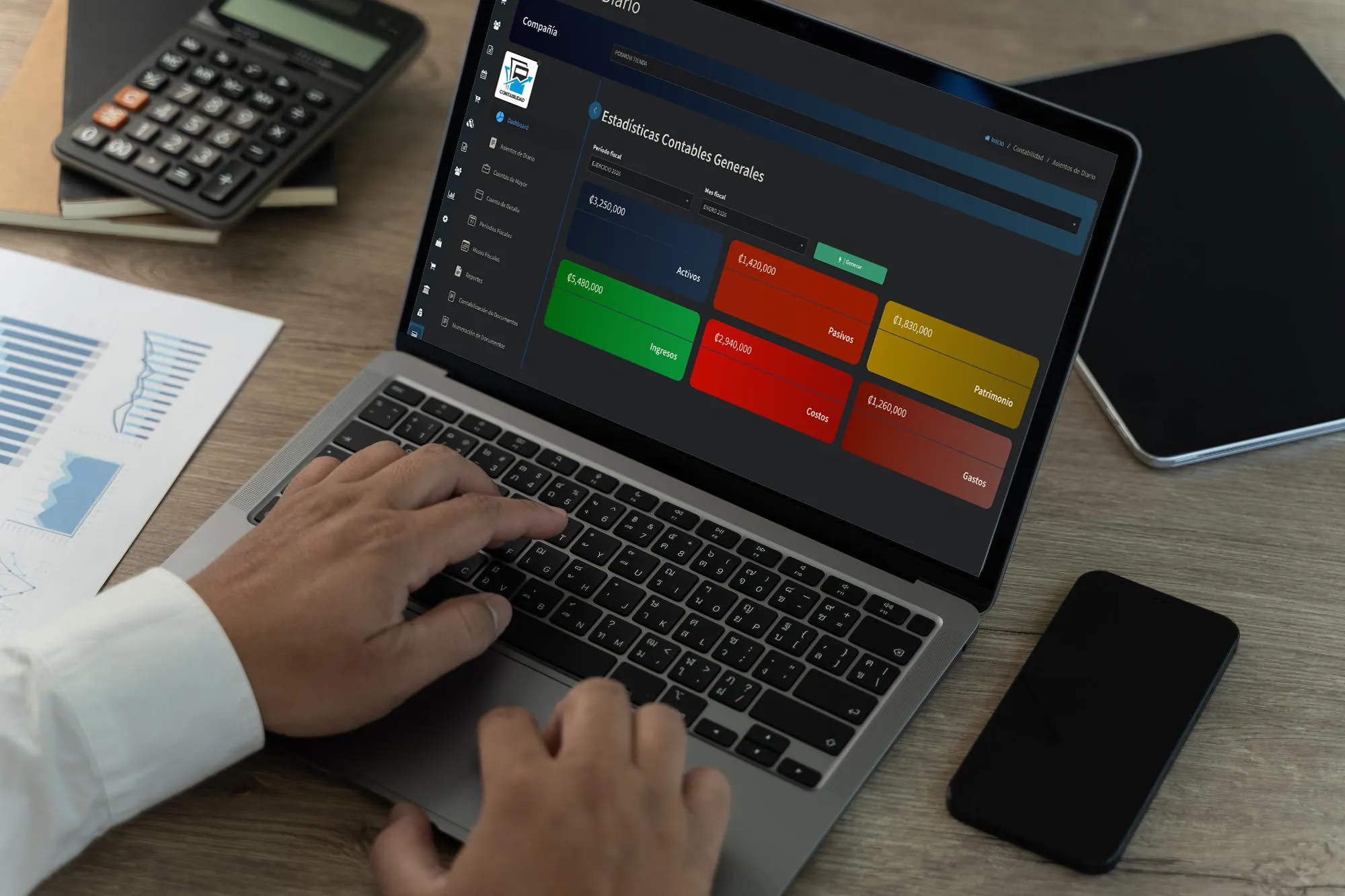 Módulo de Contabilidad y Finanzas Posmovi