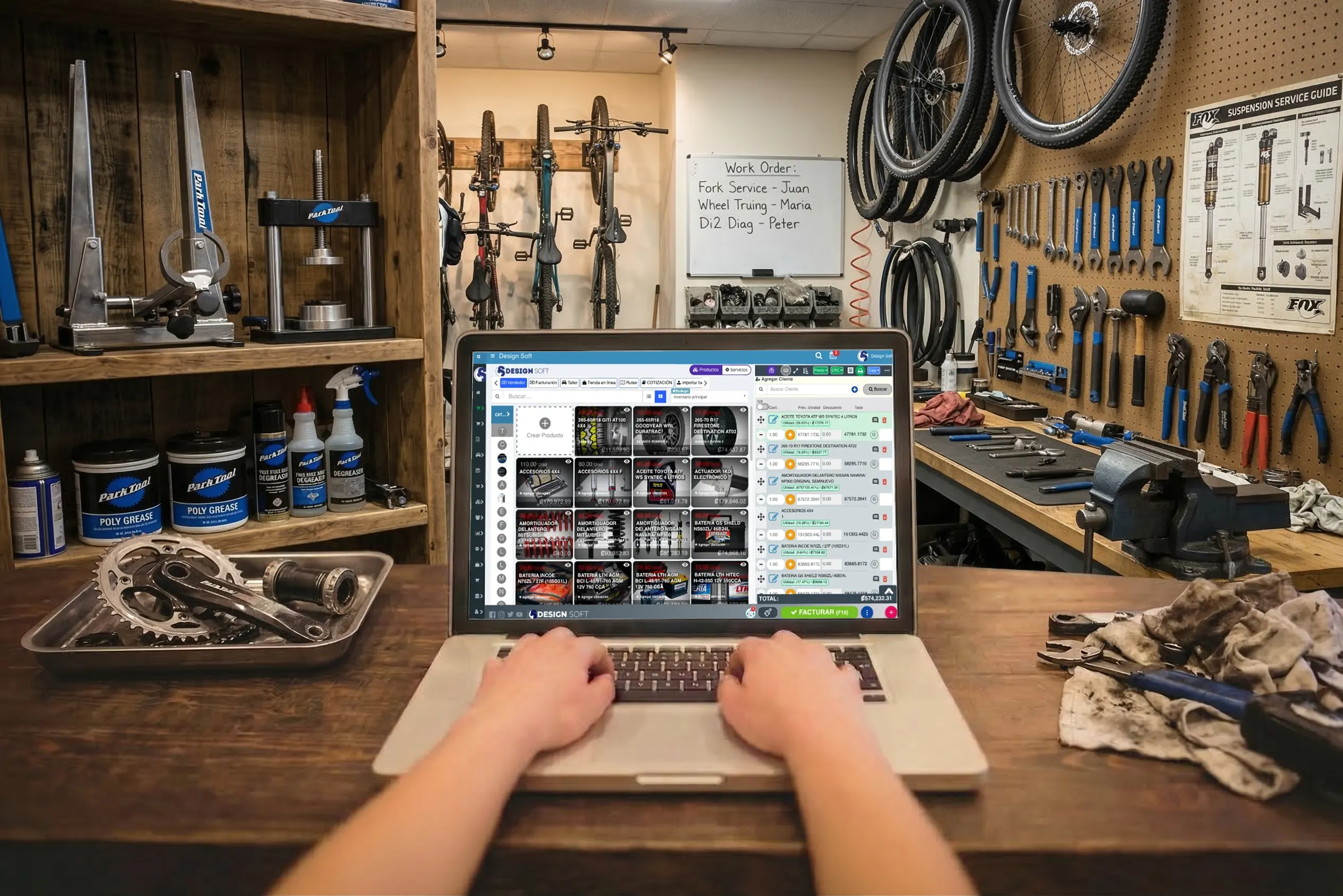 Elegir Componentes y Mano de Obra