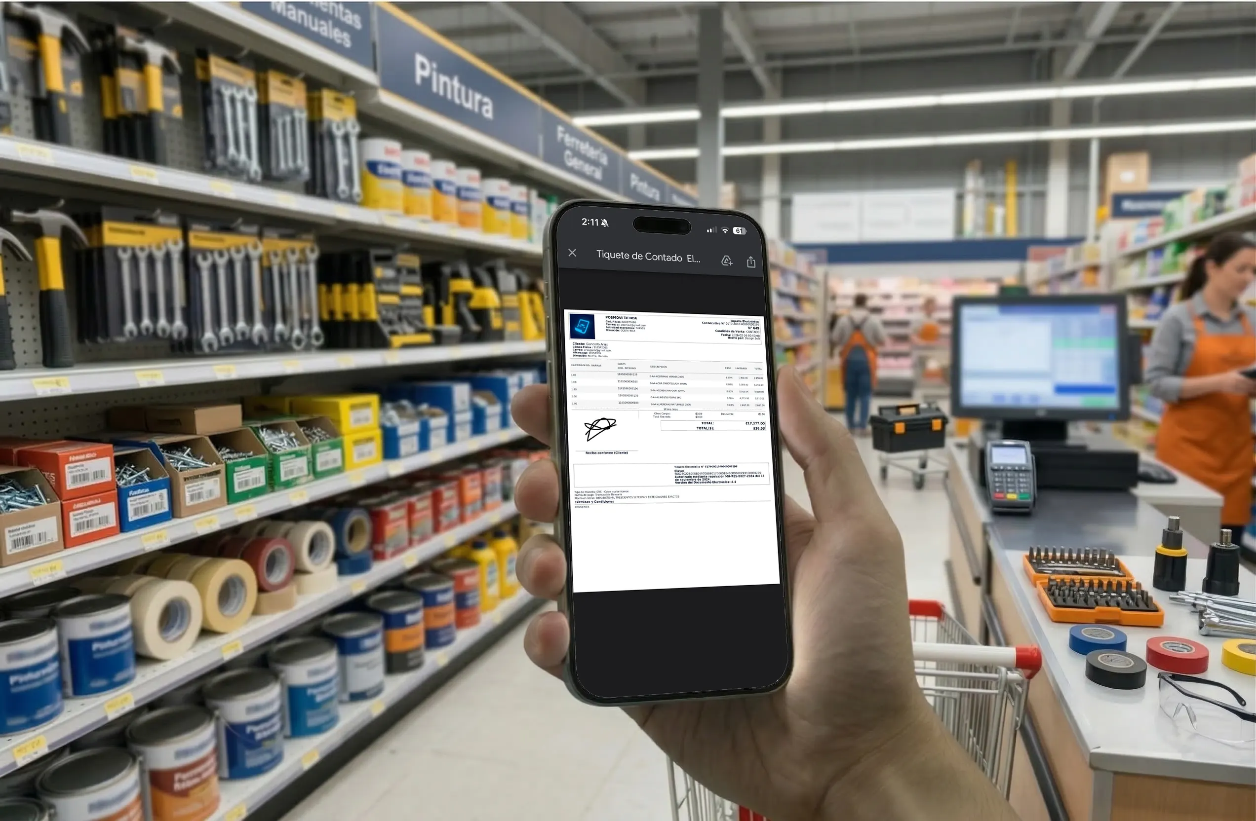 Emisión de Factura Ferretera