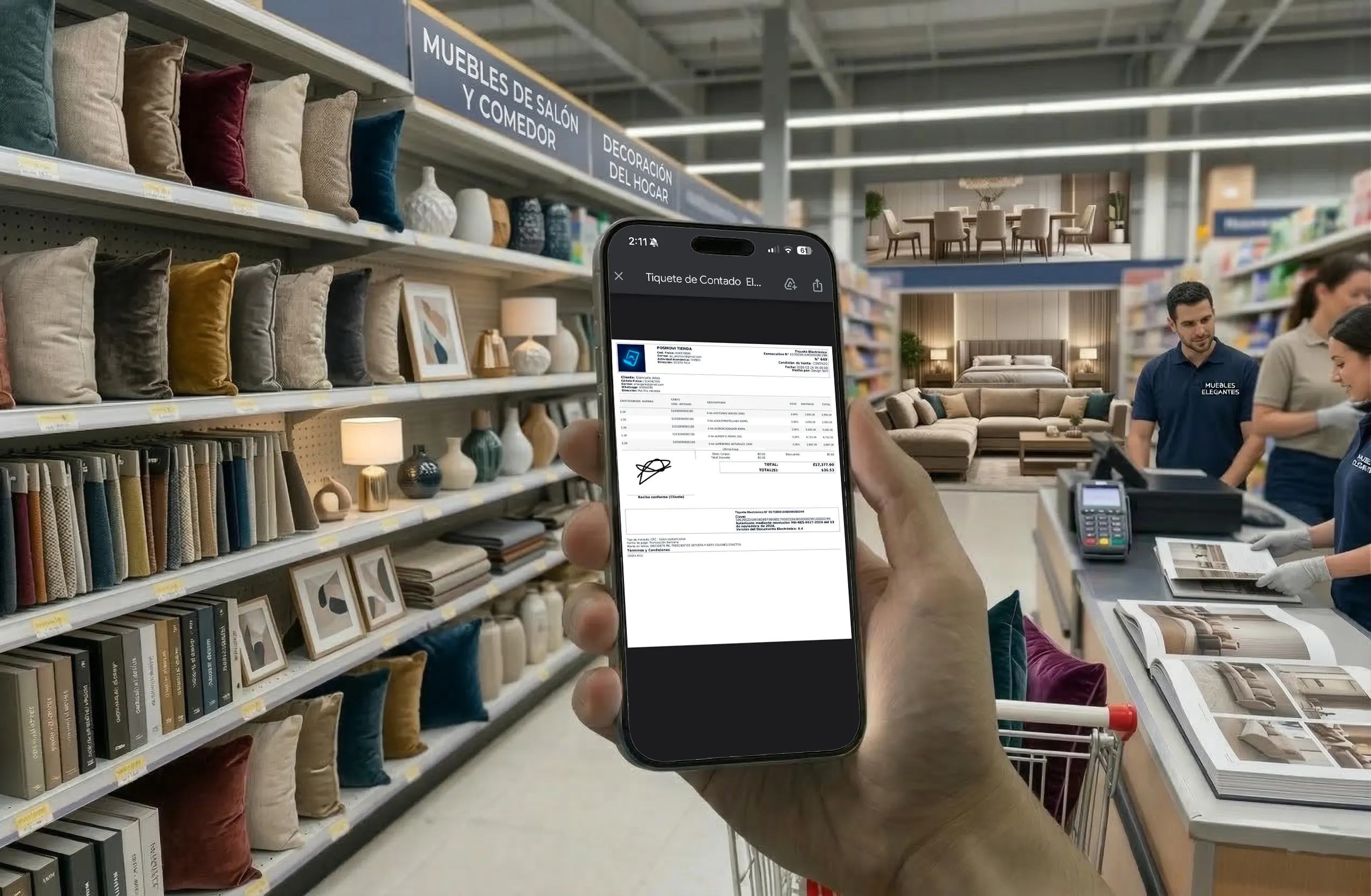 Comprobante de Venta Mueblería