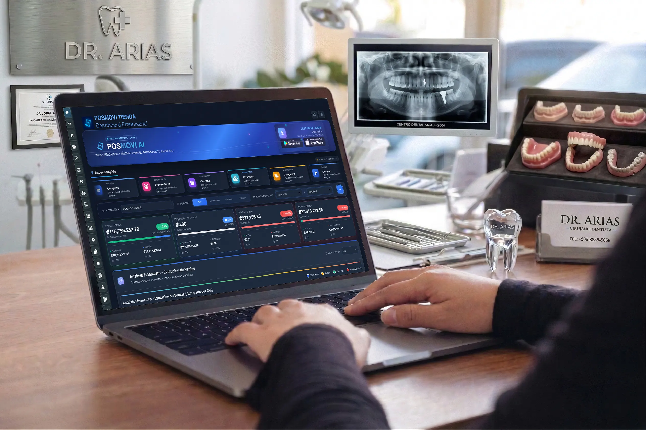 Software POS para Odontología Posmovi