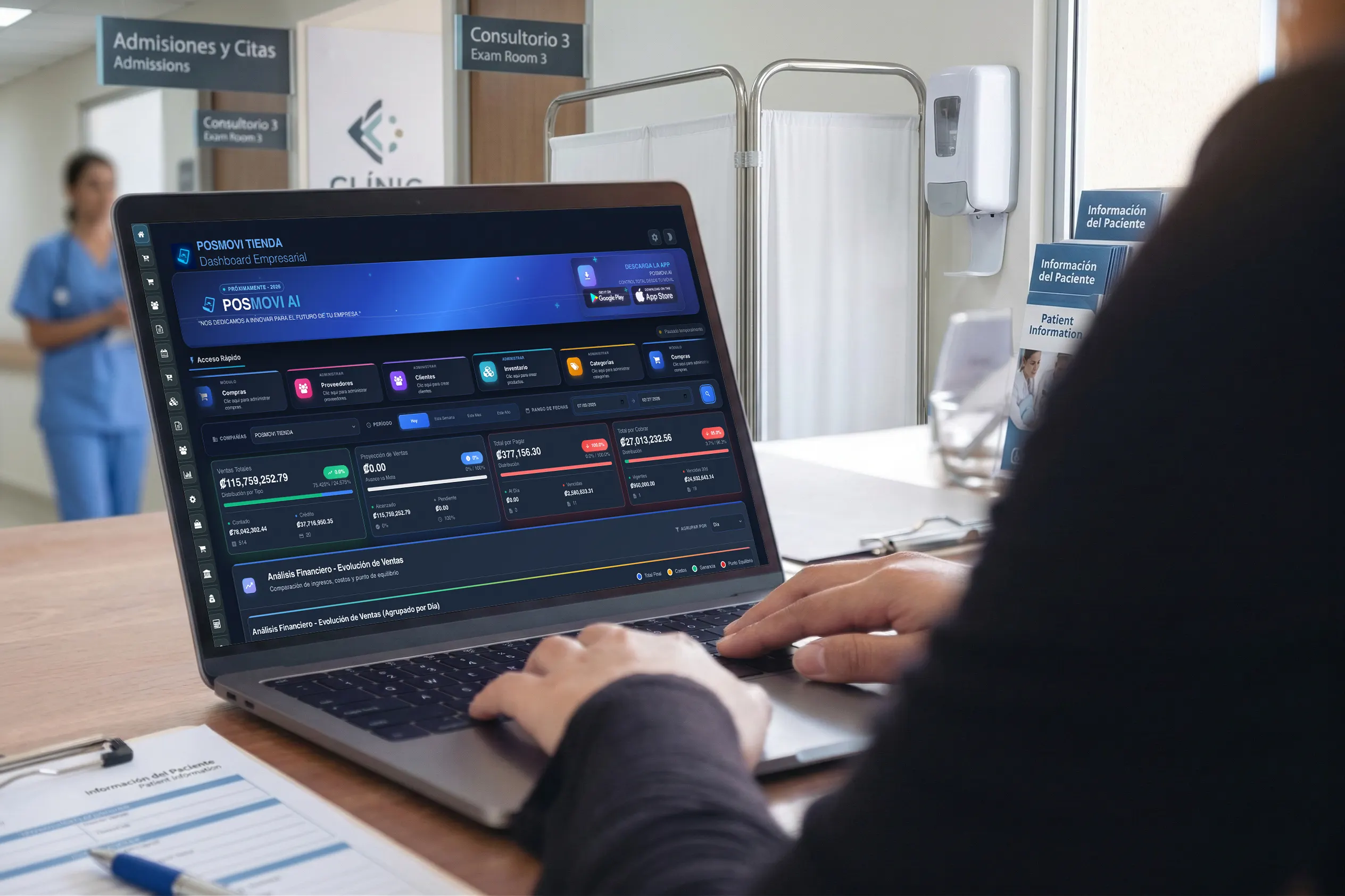 Software POS para Servicios de Salud Posmovi