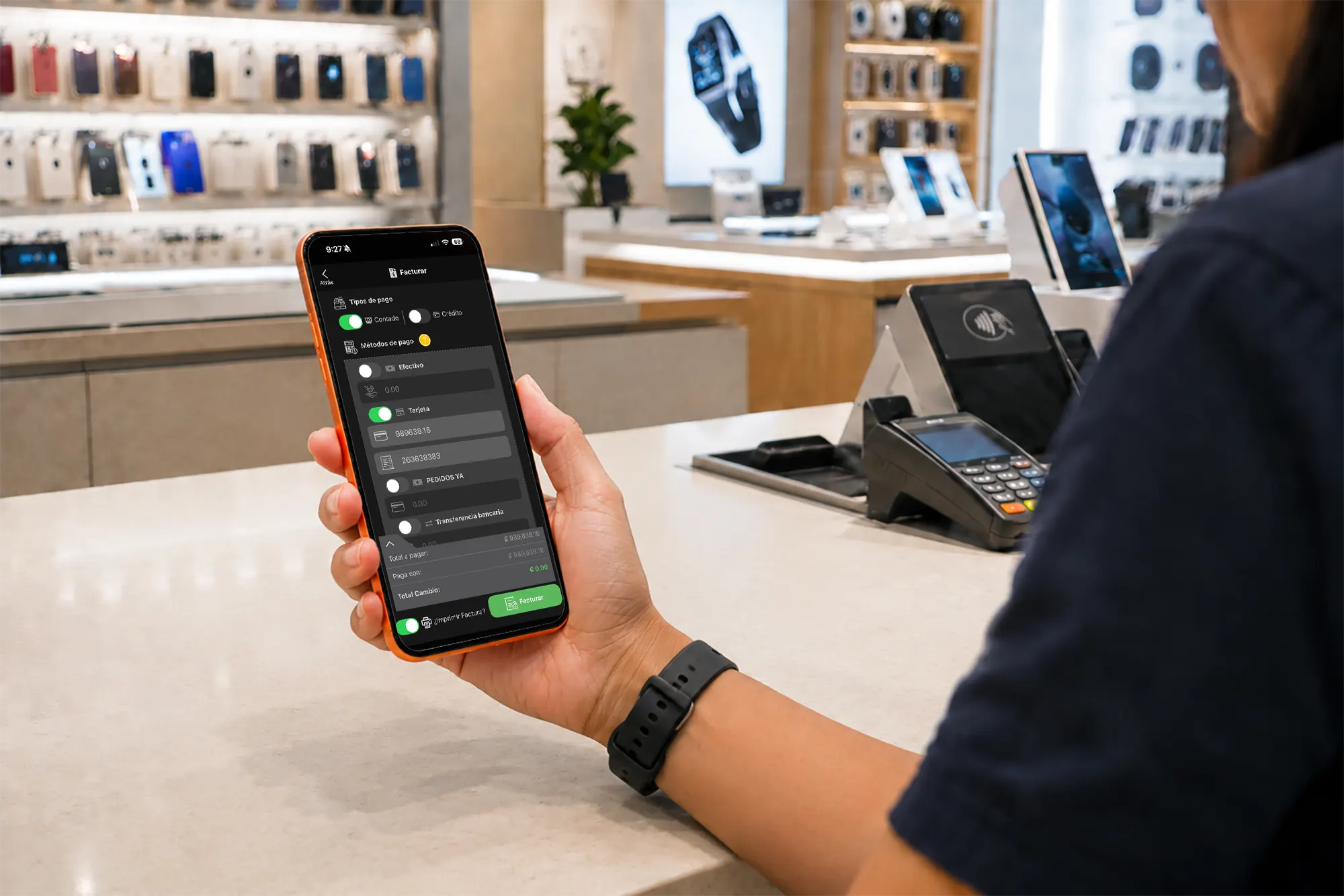 Aplicación móvil POSMOVI para emitir facturas electrónicas desde teléfonos inteligentes