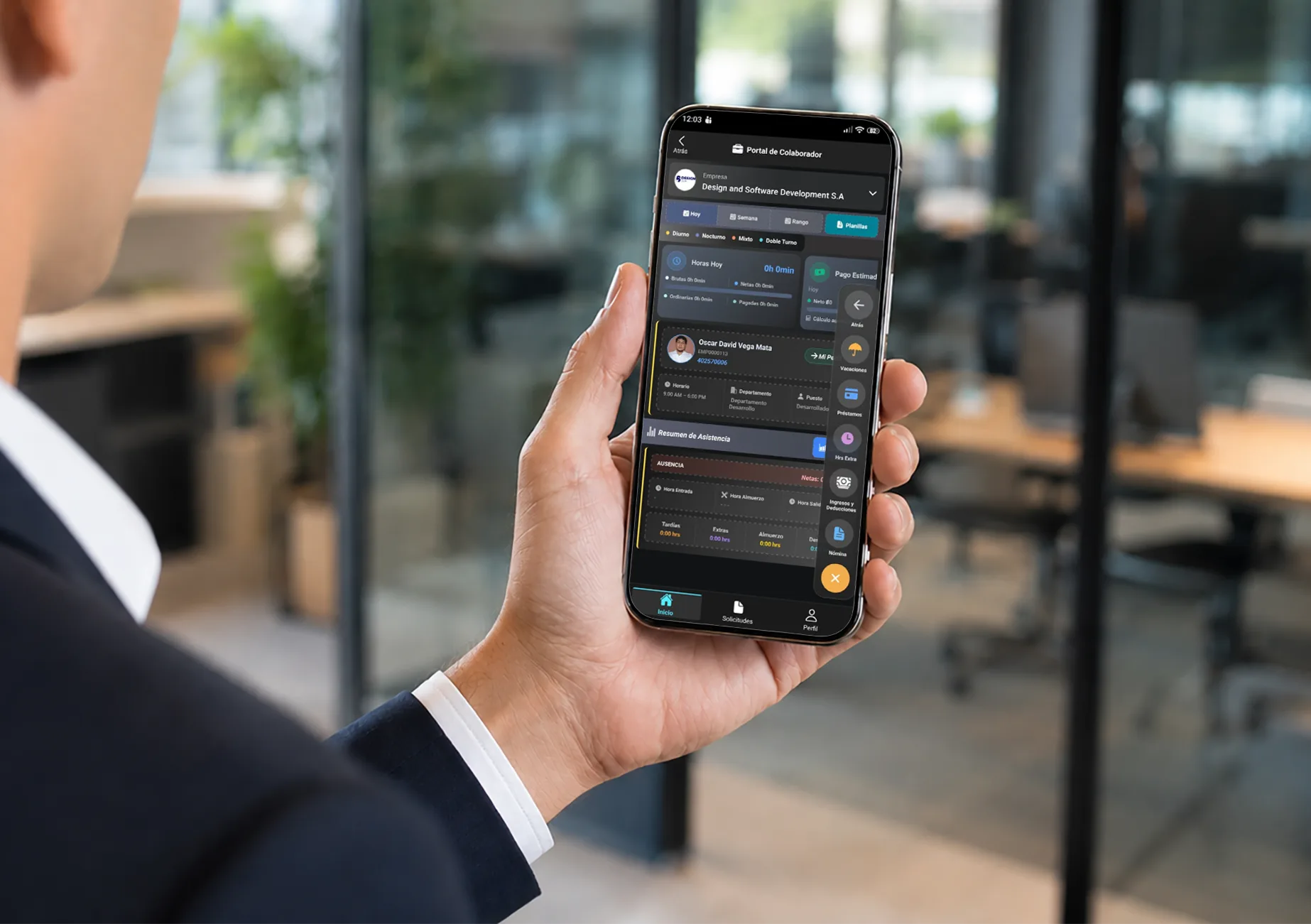 Portal del Colaborador App POSMOVI para autogestión de RRHH